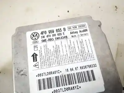 Second-hand car spare part airbag control unit for audi a6 c6 (4f2) 2.4 oem iam references 4f0959655b  4f0910655e