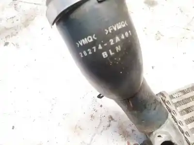 Second-hand car spare part intercooler pipe for kia rio 1.5 crdi oem iam references 282742a401  28274-2a401