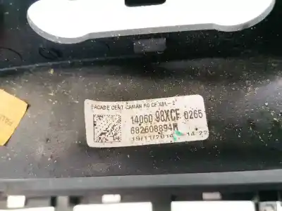 Second-hand car spare part plastics for renault kangoo 1.5 dci diesel fap oem iam references 14406098xcf  682608894r