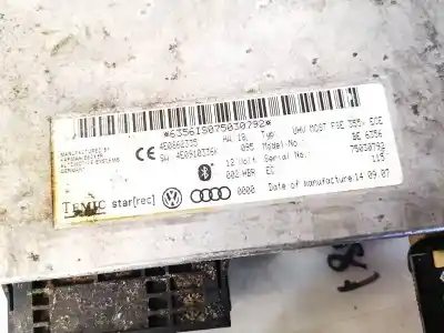 Автозапчастина б/у електронний модуль для audi a6 avant (4f5) 2.7 tdi посилання на oem iam 4e0862335  4e0910336k