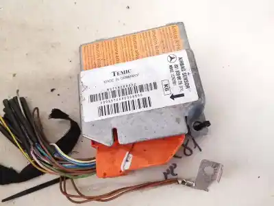 Автозапчастина б/у блок управління подушками безпеки для mercedes w210, 1995.06 - 1999.07 e 220 d 70kw 1995.06 - 1999.07 посилання на oem iam 0018200026
