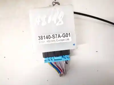 Peça sobressalente para automóvel em segunda mão módulo eletrônico por honda fr-v (be) 1.7 referências oem iam 38140s7ag01