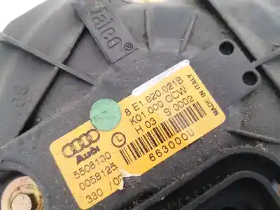 Автозапчастина б/у тепловий двигун для audi a4 b6 (8e2) 1.9 tdi quattro посилання на oem iam 8e1820021b  663000u
