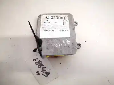 Peça sobressalente para automóvel em segunda mão centralina de airbag por volkswagen passat b5 (3b2) 1.9 tdi referências oem iam 6q0909605b