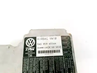 Peça sobressalente para automóvel em segunda mão centralina de airbag por volkswagen passat, b7 2010.08 - 2014.06 1.4 tsi 118kw 2012.11 --> referências oem iam 5n0959655aa  221098118