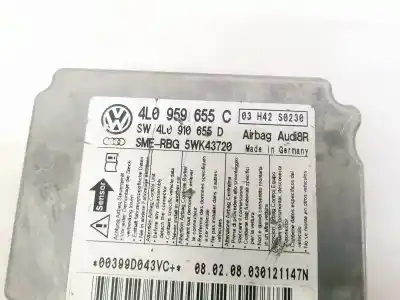 Автозапчасти б/у блок управления подушками безопасности за audi q7 (4l) 3.0 tdi ссылки oem iam 4l0959655c  4l0910655d, 5wk43720