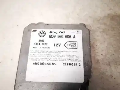 Автозапчастина б/у блок управління подушками безпеки для seat leon (1p1) 1.9 tdi посилання на oem iam 6q0909605a  5wk42867