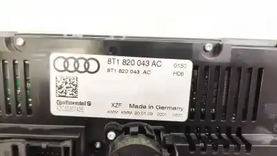 Peça sobressalente para automóvel em segunda mão comando de sofagem (chauffage / ar condicionado) por audi a5 cabriolet (8f7) 2.7 v6 24v tdi referências oem iam 8t1820043ac  8t1820043