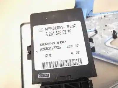 Second-hand car spare part electronic module for mercedes clase r (w251) 3.0 cdi cat oem iam references a2515450216  a2c53193725