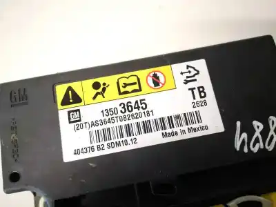 Second-hand car spare part airbag control unit for opel insignia a (g09) 2.0 cdti (68) oem iam references 13503645  