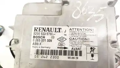 Second-hand car spare part airbag control unit for renault modus 1.5 dci diesel oem iam references 8200533970  0285001509
