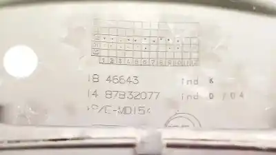 Second-hand car spare part plastics for citroen c8 2.2 hdi exclusive oem iam references 1487832077  1846643