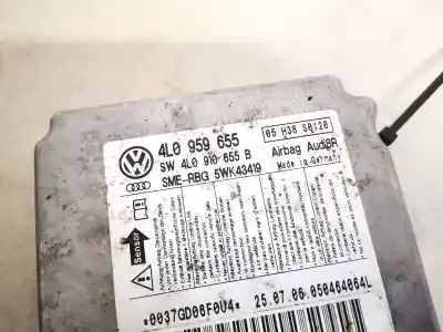 Автозапчастина б/у блок управління подушками безпеки для audi q7 (4l) 3.0 tdi посилання на oem iam 4l0959655  4l0910655b