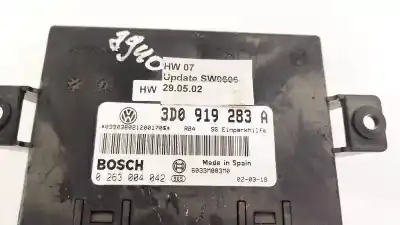 Автозапчастина б/у електронний модуль для volkswagen phaeton (3d2/3d8) 3.2 v6 24v посилання на oem iam 3d0919283a  0263004042