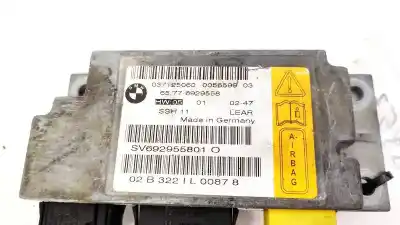 Second-hand car spare part airbag control unit for bmw 7-series, e65 / e66 / e67 /e68 2001.11 - 2008.06 730 d 160kw 2002.10 - 2008.06 oem iam references 65776929558  037125060, 005659903