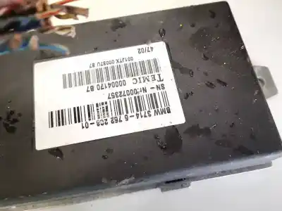Second-hand car spare part electronic module for bmw 7-series, e65 / e66 / e67 /e68 2001.11 - 2008.06 730 d 160kw 2002.10 - 2008.06 oem iam references 3714676220801  3714-6762208-01