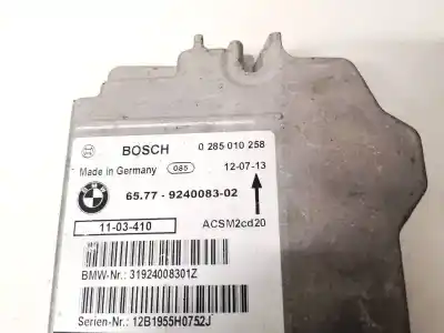 Second-hand car spare part airbag control unit for bmw x5 (e70) 3.0d oem iam references 924008302  6577924008302, 0285010258