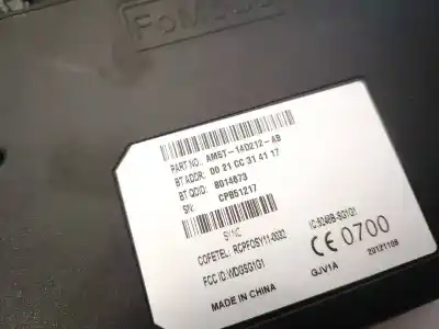 Second-hand car spare part electronic module for ford focus turn. (cb8) 1.6 tdci cat oem iam references am5t14d212ab  am5t-14d212-ab