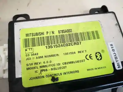 Автозапчасти б/у электронный модуль за mitsubishi outlander (cw0) 2.0 di-d intense ссылки oem iam 8785a002  1351524