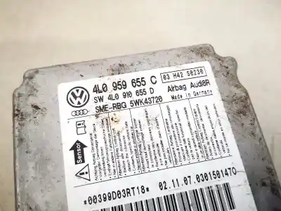 Автозапчасти б/у блок управления подушками безопасности за audi q7 (4l) 3.0 v6 24v tdi ссылки oem iam 4l0959655c  4l0910655d
