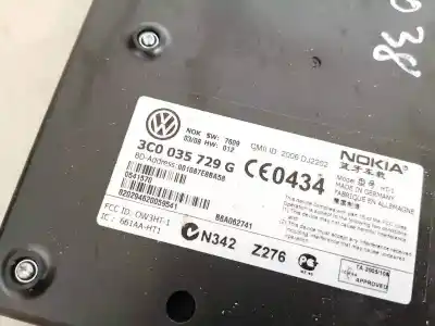 Pezzo di ricambio per auto di seconda mano modulo elettronico per volkswagen passat cc (357) 2.0 tdi riferimenti oem iam 3c0035729g  
