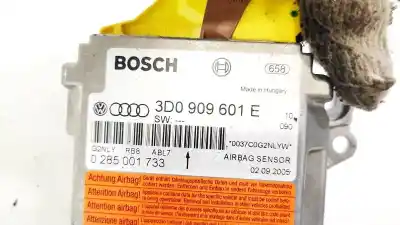 Автозапчастина б/у блок управління подушками безпеки для volkswagen phaeton (3d1, 3d2, 3d3, 3d4, 3d6, 3d7, 3d8, 3d9) 3.0 v6 tdi 4motion посилання на oem iam 3d0909601e  0285001733