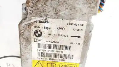 Second-hand car spare part airbag control unit for bmw x5 (e53) 3.0d oem iam references 65776962530  65.77-6962530, 0285001681