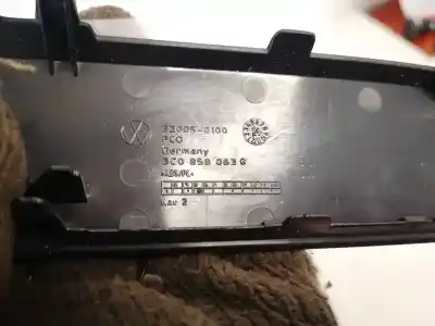 Pezzo di ricambio per auto di seconda mano plastiche per volkswagen passat cc (357) 2.0 tdi riferimenti oem iam 3c0858063g  