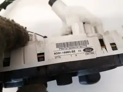 Peça sobressalente para automóvel em segunda mão comando de sofagem (chauffage / ar condicionado) por ford galaxy (ca1) 1.8 tdci cat referências oem iam 6g9119980be  6g91-19980-be