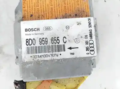 Second-hand car spare part airbag control unit for audi a4 avant (b5) 1.9 tdi oem iam references 8d0959655  