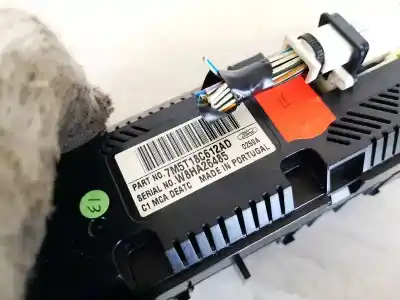 Peça sobressalente para automóvel em segunda mão comando de sofagem (chauffage / ar condicionado) por ford focus c-max (cap) 1.6 tdci cat referências oem iam 7m5t18c612ad  