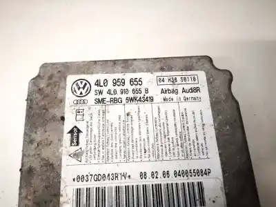 İkinci el araba yedek parçası hava yastigi kontrol ünitesi için audi q7 (4l) 3.0 tdi oem iam referansları 4l0959655  4l0910655b