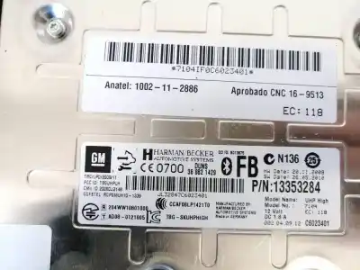 Pièce détachée automobile d'occasion module électronique pour opel astra j lim. 1.7 16v cdti références oem iam 13353284  