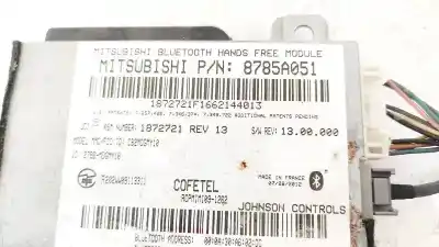 Pezzo di ricambio per auto di seconda mano modulo elettronico per mitsubishi asx 2.0 mivec cat riferimenti oem iam 8785a051  