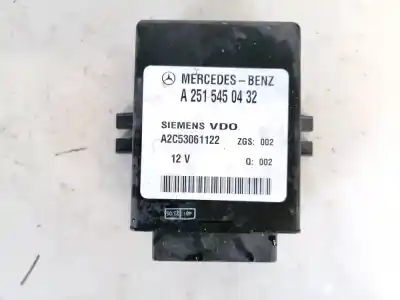 Автозапчасти б/у электронный модуль за MERCEDES-BENZ CLASE R (W251) 3.0 CDI CAT ссылки OEM IAM A2515450432  A2C53061122