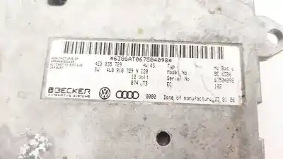 Pezzo di ricambio per auto di seconda mano modulo elettronico per audi q7 (4l) 3.0 tdi riferimenti oem iam 4l0910729n  4e0035729