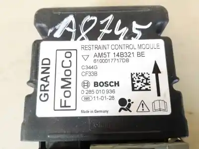 Pezzo di ricambio per auto di seconda mano centralina airbag per ford grand c-max van 2.0 tdci riferimenti oem iam am5t14b321be  0285010936