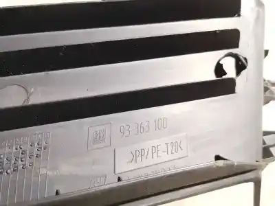 Pezzo di ricambio per auto di seconda mano plastica per opel meriva 1.6 16v riferimenti oem iam 93363100  