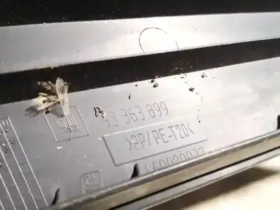 Pezzo di ricambio per auto di seconda mano plastica per opel meriva 1.6 16v riferimenti oem iam 93363099  