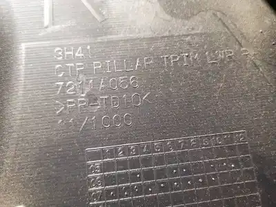 Автозапчастина б/у пластикler для mitsubishi lancer viii (cy_a, cz_a) 2.0 di-d (cy8a) посилання на oem iam 7211a056  