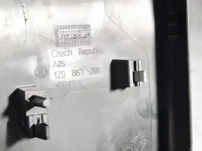 Автозапчасти б/у пластик за skoda octavia combi (1z5) 1.9 tdi dpf ссылки oem iam 1z0867281  