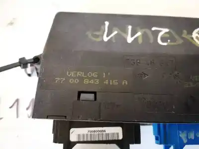 Second-hand car spare part electronic module for renault laguna (b56) 2.0 oem iam references 7700843415a  7700843415