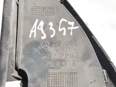 Автозапчастина б/у пластикler для skoda octavia combi (1z5) 1.9 tdi dpf посилання на oem iam 1z0837974  