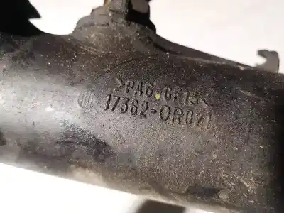 Автозапчастина б/у труба інтеркулера для toyota auris, i e15 2006.10 - 2012.10 2.0l 93kw d-4d 2006.10 - 2012.10 посилання на oem iam 173620r021  17362-0r021