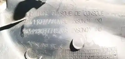 Pezzo di ricambio per auto di seconda mano plastica per peugeot 308 1.6 hdi fap cat (9hz / dv6ted4) riferimenti oem iam 9661103777  9659920377