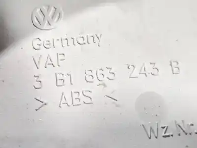 Автозапчасти б/у пластики за volkswagen passat variant (3b6) 2.0 tdi dpf ссылки oem iam 3b1863243b  