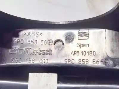 Pezzo di ricambio per auto di seconda mano plastica per seat altea (5p1) 1.6 riferimenti oem iam 5p0858560b  