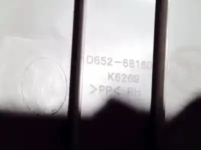 Pezzo di ricambio per auto di seconda mano plastica per mazda 2 lim. (de) 1.4 diesel cat riferimenti oem iam d65268160  d652-68160