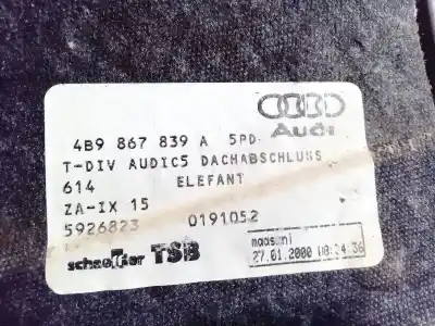 Автозапчасти б/у пластики за audi a6 avant (4b5) 1.9 tdi ссылки oem iam 4b9867839a  