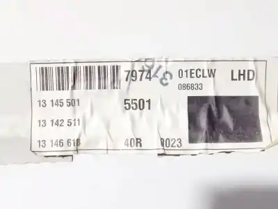 Автозапчастина б/у пластика для opel vectra c (z02) 2.2 dti 16v (f69) посилання на oem iam 13145501  13142511